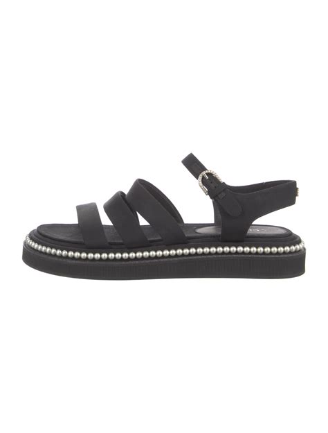 buy chanel gladiator sandals|Chanel velcro sandals price.